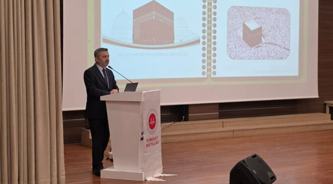Etimesgut’ta hacı adaylarına yönelik eğitim düzenlendi