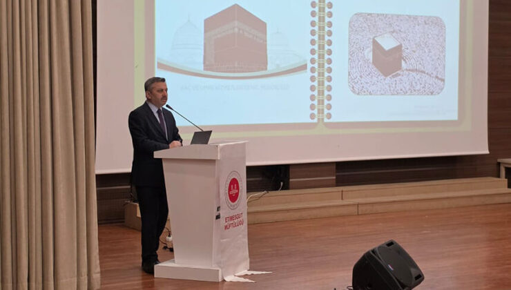 Etimesgut’ta hacı adaylarına yönelik eğitim düzenlendi