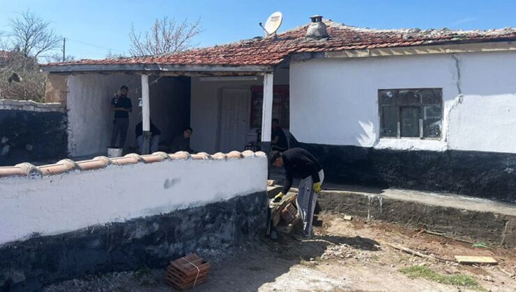 Keskin’de gönüllü gençler, ihtiyaç sahiplerinin evlerini yeniliyor