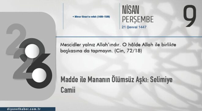 Madde ile Mananın Ölümsüz Aşkı: Selimiye Camii