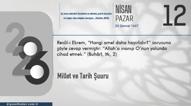 Millet ve Tarih Şuuru