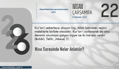 Nisa Suresinde Neler Anlatılır?