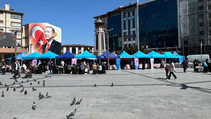 Rize’de evlenecek çiftlere destek için “Hayır Çarşısı” kuruldu