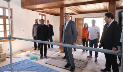 Şeyh Şüceaddin Camii açılışa hazırlanıyor