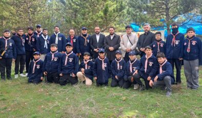 Sivas’ta izci gençler kampta buluştu