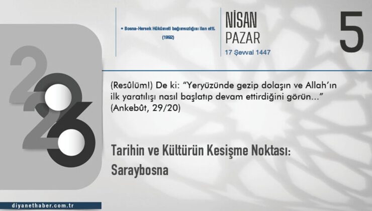 Tarihin ve Kültürün Kesişme Noktası: Saraybosna