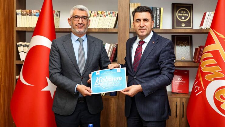 Tunceli Valisi Aygöl’den TDV’ye destek