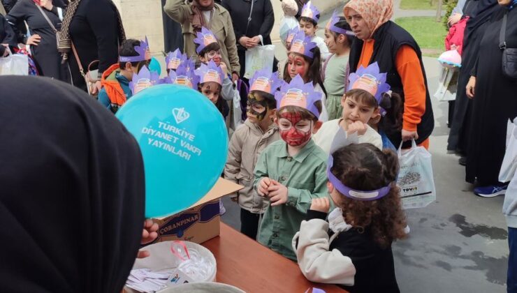 Ümraniyeli minikler “kitap kumbaram” etkinliğinde buluştu