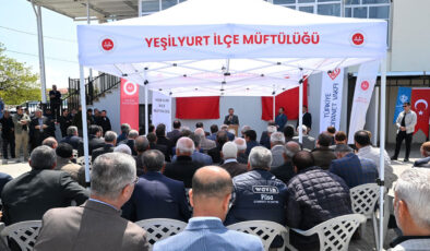 Yaka Gökyüzü Camii dualarla açıldı