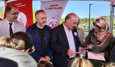Aile Festivali’nde müftülük standına yoğun ilgi