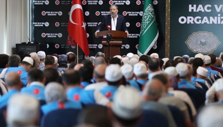 Başkan Arpaguş, hac organizasyonunda görevli personelle bayramlaştı