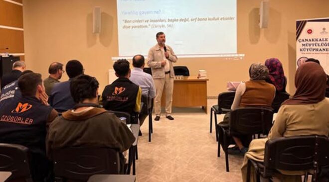 Çanakkale’de “Gençliğe Değer” eğitim seminerleri