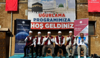 Çorum’da 325 hac yolcusu dualarla uğurlandı