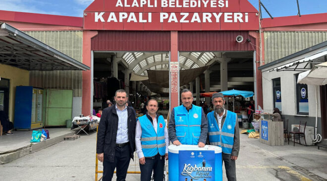 Ereğli ve Alaplı’da kurban kabul stantları açıldı
