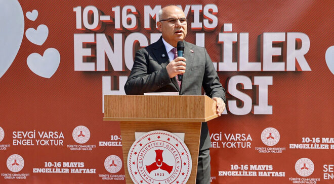 Giresun Valisi Koç: Engeller birlikte aşılır