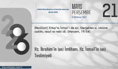 Hz. İbrahim’in (as) İmtihanı, Hz. İsmail’in (as) Teslimiyeti