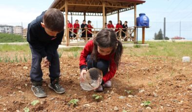 İlkokul öğrencilerine “su bilinci” aşılanıyor
