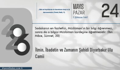 İlmin, İbadetin Ve Zamanın Şahidi Diyarbakır Ulu Camii