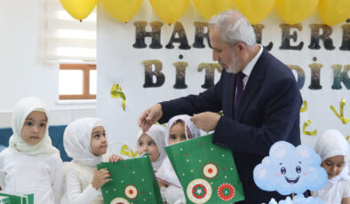 Kazancıoğlu 4-6 Yaş Kur’an Kursunda minikler Kur’an’a geçti