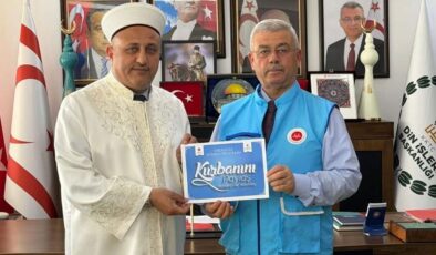 KKTC Din İşleri Başkanı Moral’dan TDV’ye destek