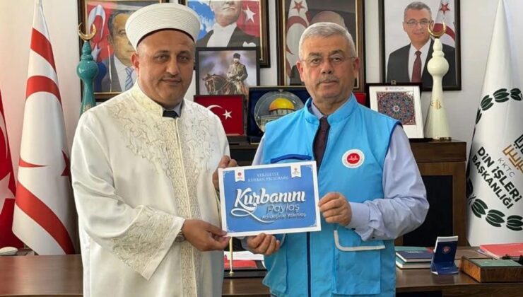 KKTC Din İşleri Başkanı Moral’dan TDV’ye destek