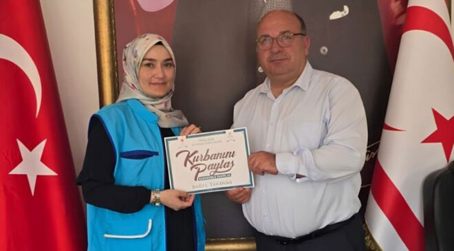 KKTC’den TDV’nin kurban organizasyonuna destek sürüyor