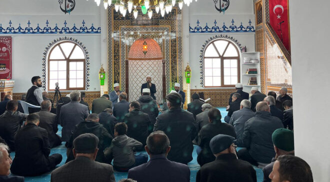 Küçükhacıbey Köyü Camii açıldı