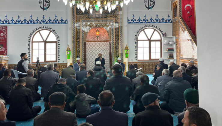 Küçükhacıbey Köyü Camii açıldı