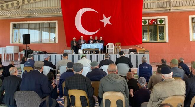 Lüleburgaz’da geleneksel şükür duası yapıldı