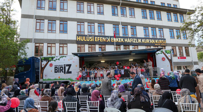 Malatya’da 4-6 Yaş Kur’an Kursları Tanıtım ve Etkinlik Tırı yoğun ilgi gördü