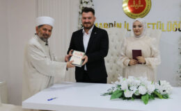 Mardin İl Müftülüğü Nikah Salonu hizmete açıldı