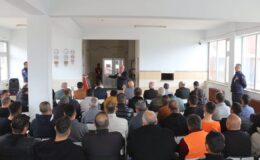 Müftü Erhun, hükümlülerle bir araya geldi