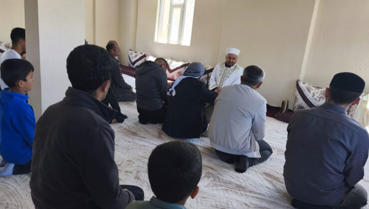 Müftü Okuş’tan köylere ziyaret