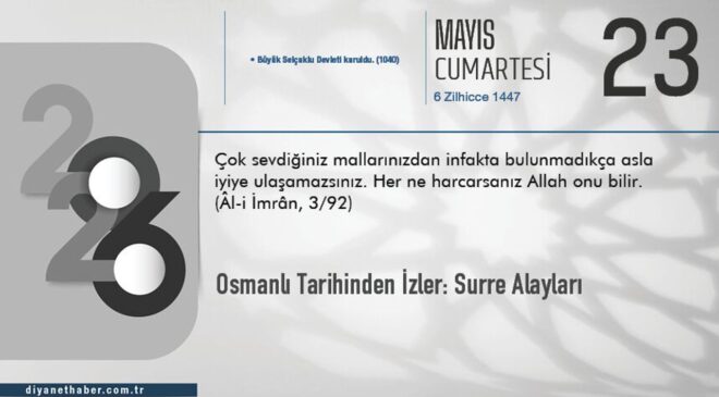Osmanlı Tarihinden İzler: Surre Alayları