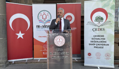 Rize’de Çedes yıl sonu programı gerçekleştirildi