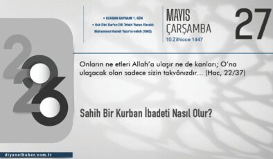 Sahih Bir Kurban İbadeti Nasıl Olur?