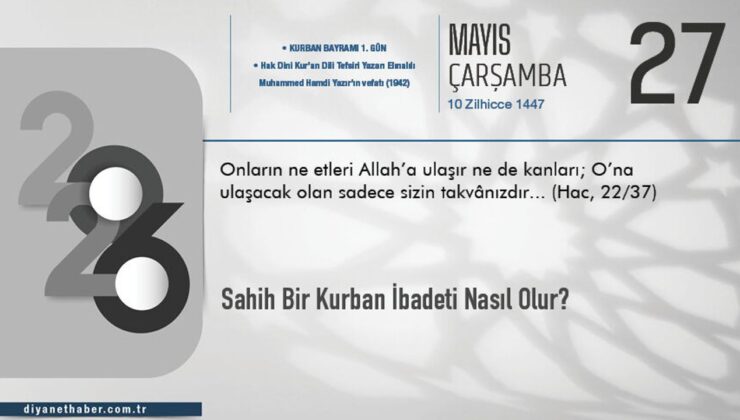 Sahih Bir Kurban İbadeti Nasıl Olur?