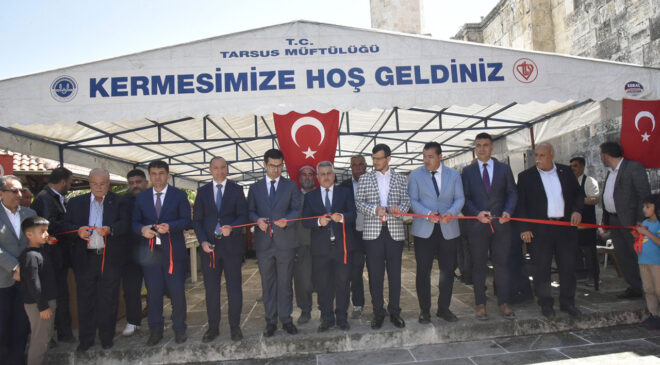 Tarsus’ta hayır kermesi açıldı