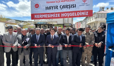 Tekman’da Filistin yararına kermes düzenlendi
