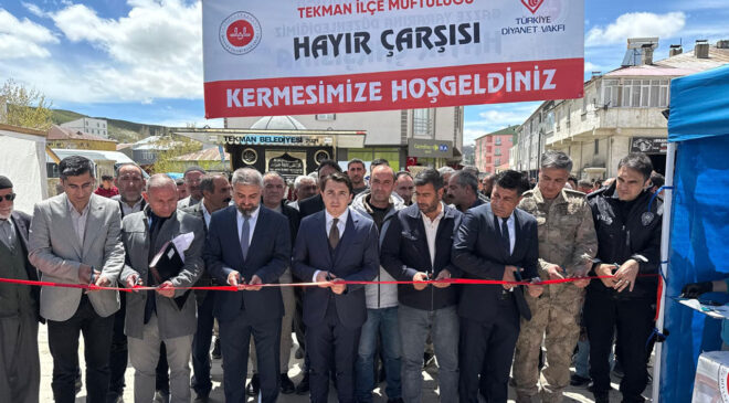 Tekman’da Filistin yararına kermes düzenlendi