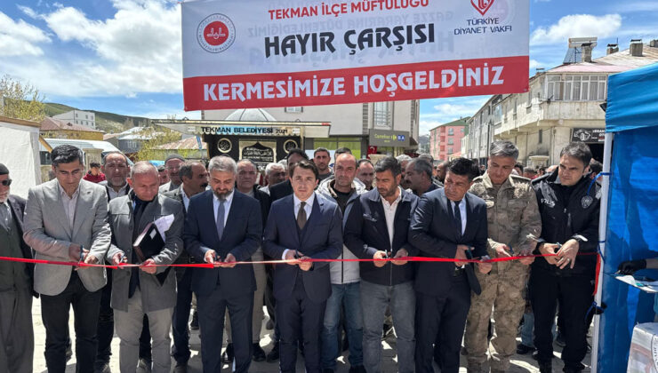 Tekman’da Filistin yararına kermes düzenlendi