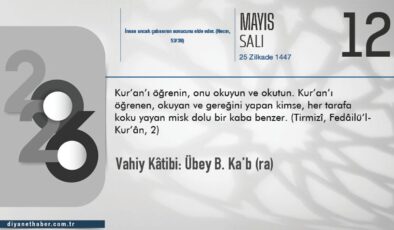 Vahiy Kâtibi: Übey b. Ka’b (ra)