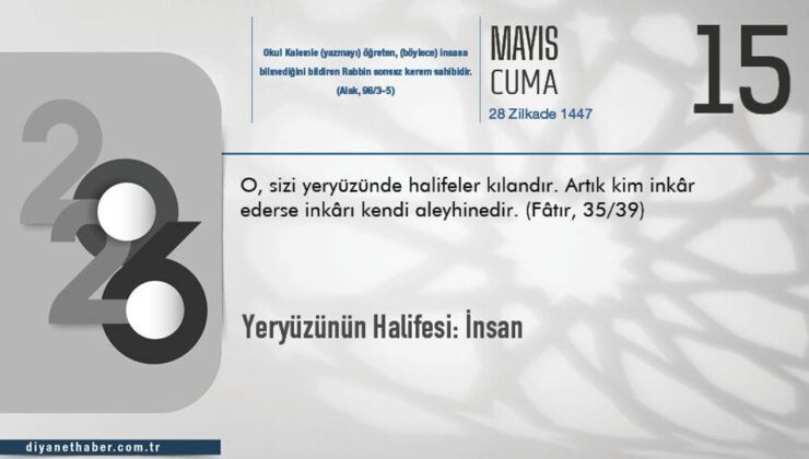 Yeryüzünün Halifesi: İnsan