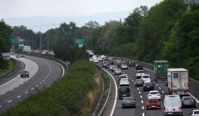 Yolarda bayram trafiği