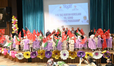 4-6 Yaş Kur’an kurslarında yıl sonu coşkusu yaşandı