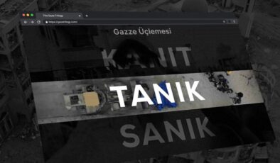 AA’nın “Gazatrilogy” internet sitesi yayında
