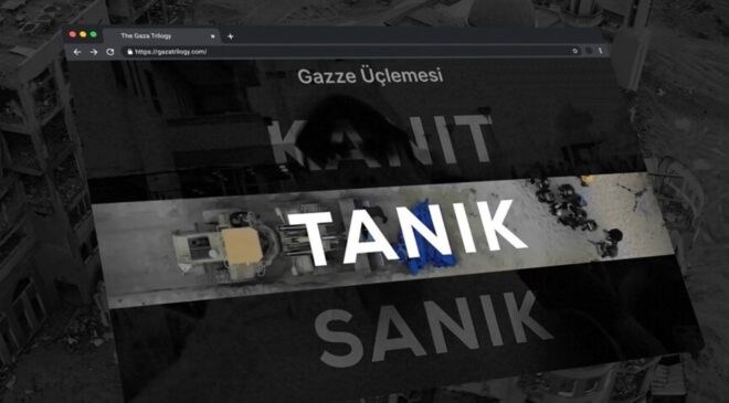 AA’nın “Gazatrilogy” internet sitesi yayında