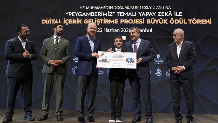 Çamlıca Camii’nde proje ödülleri sahiplerini buldu