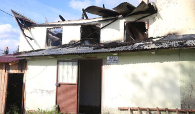 Kastamonu’daki yangında cami, gasilhane ve yemekhane zarar gördü