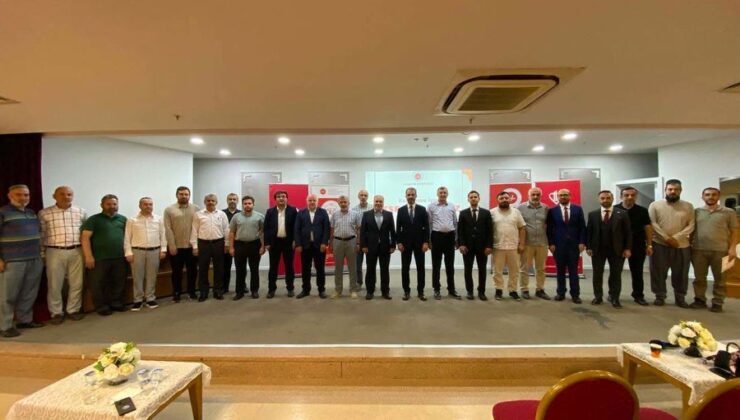 Müftü Tuncel Ataşehir’de din görevlileriyle buluştu
